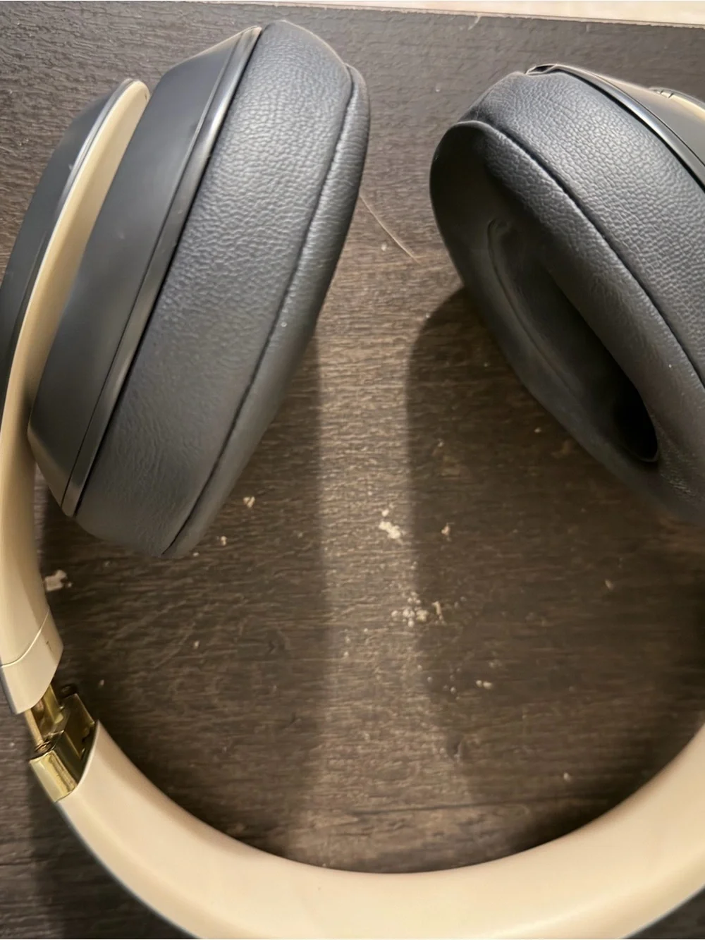 Beats by Dre Gray and Gold Over-Ear Headphones
